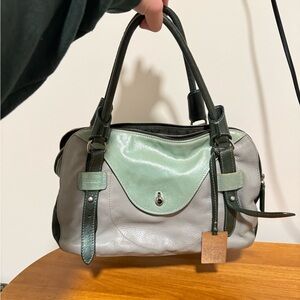 Furla Leather Satchel / Shoulder Bag